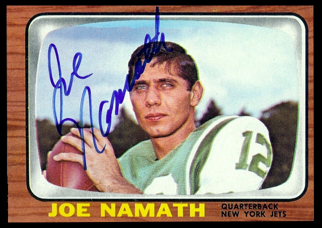 We buy and sell 1960s autographed football cards.r